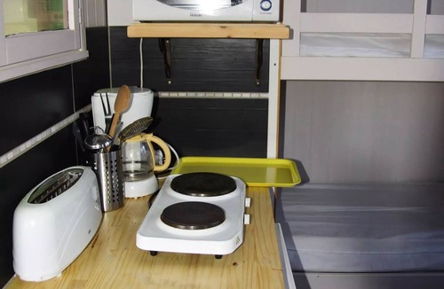 Saint-Paulien House | Camping Flower La Rochelambert * - Green cabin for 4 people without toilets