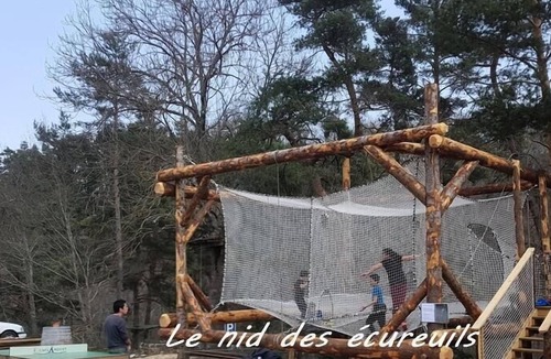 Saint-Paulien House | Camping Flower La Rochelambert * - Robinson cabin 2 people