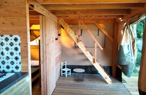 Devillac House | Camping Fontaine Du Roc* - Lodge Tent 3 Rooms 4 People Without sanitary facilities