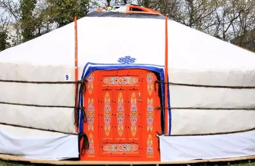 Saint-Benoit-des-Ondes Cabin | Camping Village Insolite* - yurt 3 people 3 people