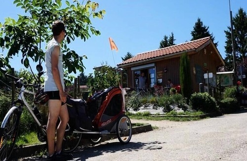 Saint-Bonnet-le-Chateau House | Camping De La Belle Etoile *** - Mercure Confort 3-room mobile home for 4 people