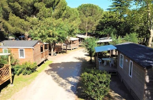 Saint-Jean-Pla-de-Corts House | Camping les Casteillets*** - Premium 4-room mobile home for 8 people with air conditioning