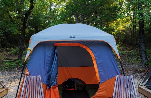 Honey Grove Apartment | Camping in comfort in the woods of North Texas