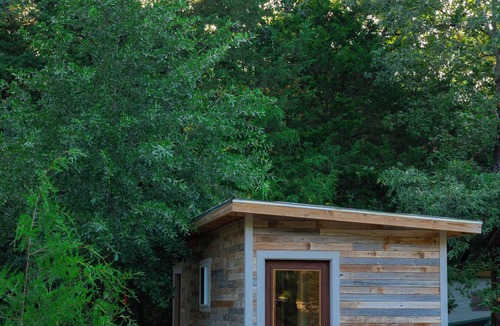 Honey Grove Apartment | Camping in comfort in the woods of North Texas