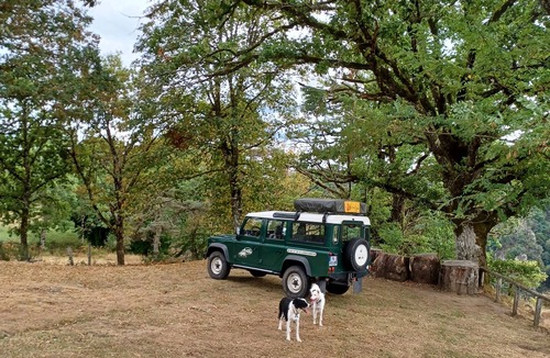 Goulles Cabin | camping in rooftent Landrover Defender