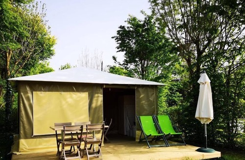 Chaille-les-Marais House | Camping l'Ile Cariot *** - 3-room Canvas Bungalow 4 people