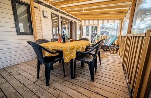 Brem Sur Mer House | Camping L'Océan* - Mobile Home Quattro 5 Rooms 8 People