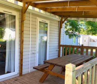 Angicourt Other | Camping la Faloise - Mobil-home 2 chambres