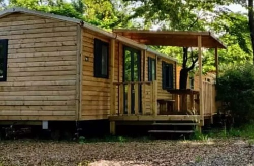Saint-Cricq House | Camping Lac de Thoux* - Premium Space 4 Rooms 6 People Air Conditioned Lakeside