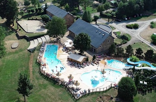 Canet-de-Salars Ski Chalet | Camping Le Caussanel ****: on the shores of Lake Pareloup