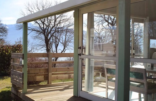 Miribel-les-Echelles Ski Chalet | Camping Le Balcon de Chartreuse* - Chalet Verveine 3 Rooms 5 People