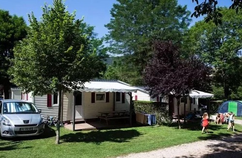 Meyrueis House | Camping le Jardin des Cévennes* - Mobil-Tent Tithome 3 rooms 4/5 people Without Sanitary