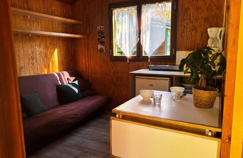 Recoules-Previnquieres Ski Chalet | Camping Le Plô * - Mini Chalet Isabelle 2 Rooms 4 People