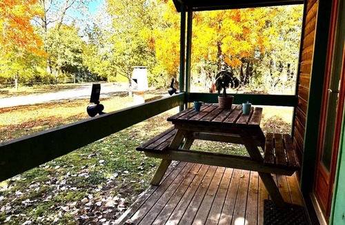 Recoules-Previnquieres Ski Chalet | Camping Le Plô * - Chalet 2 persons