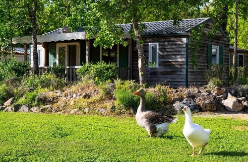Recoules-Previnquieres Ski Chalet | Camping Le Plô * - Chalet 2 persons