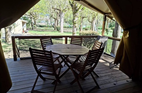 Boyne House | Camping le Pont * - Lodge tent BALI 5 people