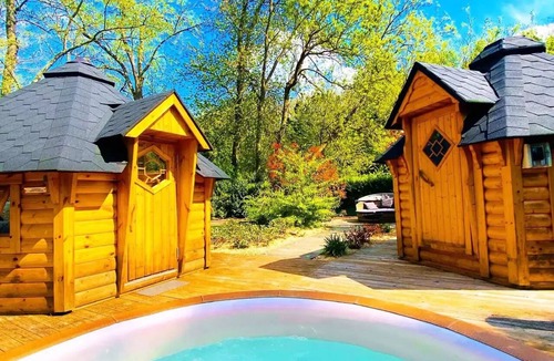 Saint-Leu-dEsserent House | Camping Le Pré des Moines* - Wooden Star Bubble 1 Piece 2 People
