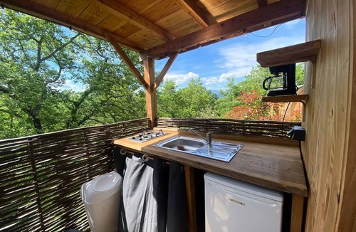 Belloc Cabin | Camping le Roc del Rey* - Canvas cabin for 2 people