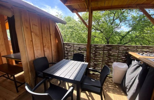 Belloc Cabin | Camping le Roc del Rey* - Canvas cabin for 2 people
