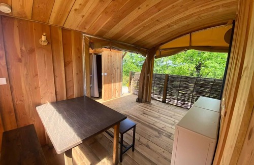 Belloc Cabin | Camping le Roc del Rey* - Canvas cabin for 2 people