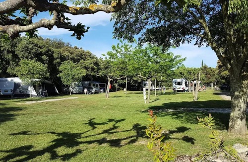Junas House | Camping les Chênes* - Mobile home Garrigue 3 Rooms 4 People Air Conditioned Without Sanitary