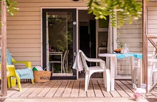 Laroque-des-Alberes House | Camping Les Albères * - Mobil Home Loisirs 3 Rooms 4 People Air Conditioned + TV