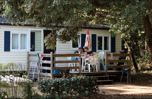 Saint-Hilaire-de-Riez House | Camping Les Biches ***** - Mobile home 4 Rooms 6 People