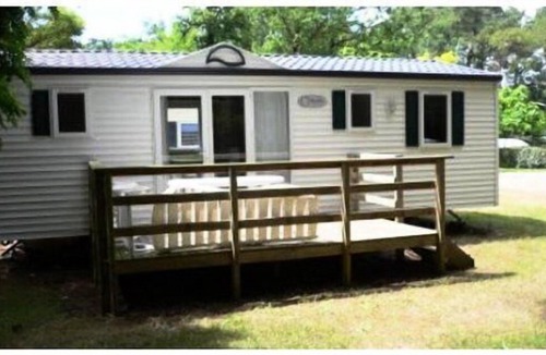 Saint-Hilaire-de-Riez House | Camping Les Biches ***** - Mobile home 4 Rooms 6 People