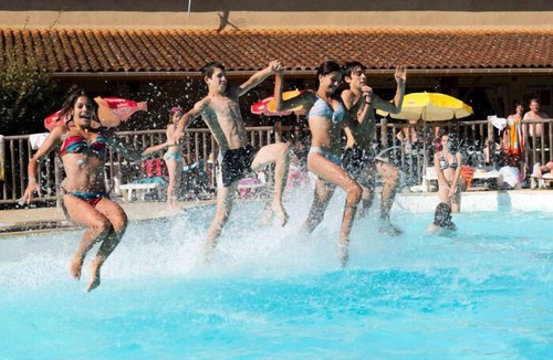 Estang Ski Chalet | Camping Les Lacs De Courtès* - Chalet Eden 3 Rooms 4 people