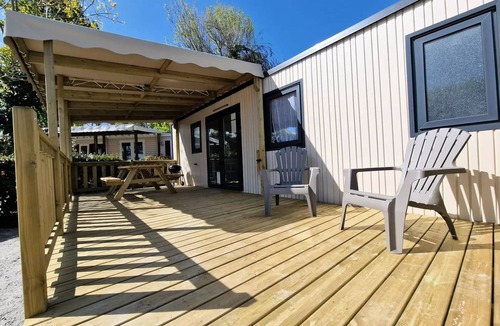 Sallertaine Ski Chalet | Camping Les P'tites Maisons dans la Prairie * - Chalet Motel French Cancan 4/6 pers - 2 CH 6 persons