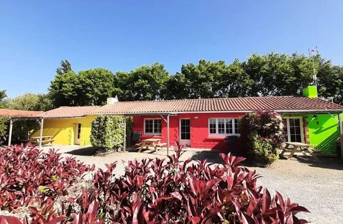 Sallertaine Cabin | Camping Les P'tites Maisons dans la Prairie * - Cabane David Crockett 4 people