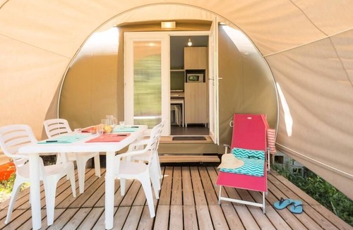 Orpierre House | Camping les Princes d'Orange* - Coco Sweet 2 rooms 4 people Without Sanitary