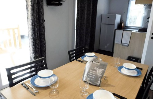 Sanguinet House | Camping Lou Broustaricq* - Mobile home Macao 3 Rooms 4 People Air Conditioned