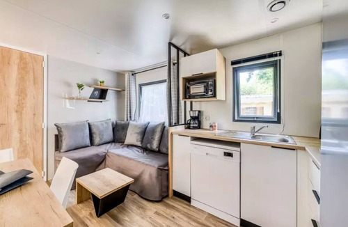 Saint-Paul-en-Born House | Camping maeva Escapades La Clairière * - Premium Mobile Home 4 Rooms 6 People Air Conditioned + TV