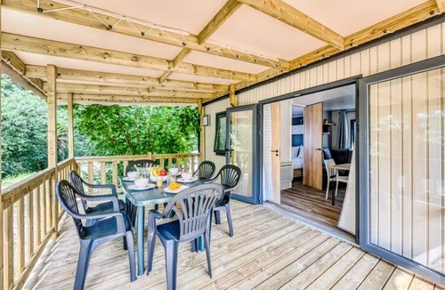 Saint-Paul-en-Born House | Camping maeva Escapades La Clairière * - Premium Mobile Home 4 Rooms 6 People Air Conditioned + TV