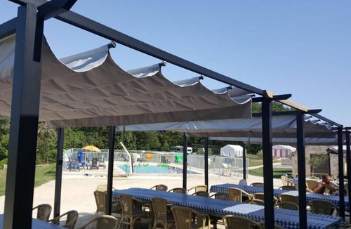 Lignac Ski Chalet | Camping Parc de la Brenne - Camper bungalow