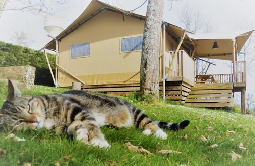 Cassagnabere-Tournas House | Camping Pré Fixe **** - Chalet Charlay 3 Rooms 5/7 People