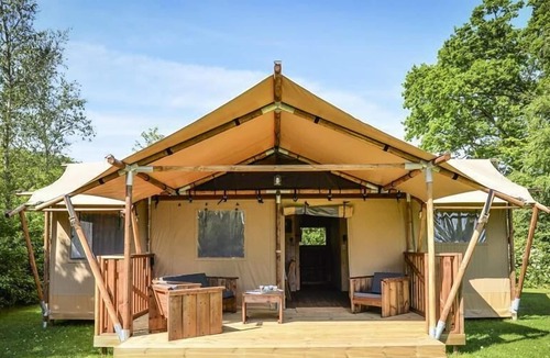Cassagnabere-Tournas House | Camping Pré Fixe **** - Luxury Lodge 3 Rooms 5 People