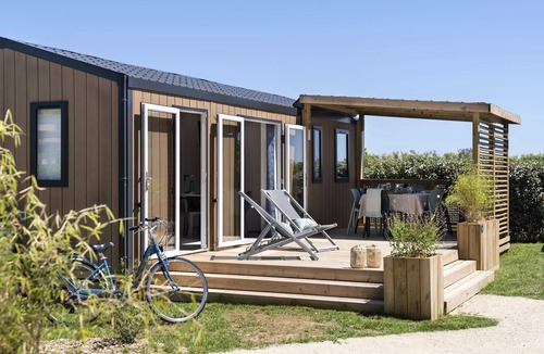 Landevieille House | Camping Romanée L'Evasion* - Premium 4-room mobile home for 6 people