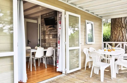 L'Aiguillon-sur-Vie Ski Chalet | Camping Ushuaïa Le Parc de La Grève * - Chalet Evasion 3 Rooms 3 People
