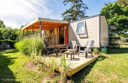L'Aiguillon-sur-Vie Ski Chalet | Camping Ushuaïa Le Parc de La Grève * - Chalet 3 Rooms 4 People