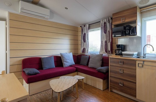 Le Fenouiller RV Rental | Camping "Villa Landreau" with Private Terrace, Shared Pool & Wi-Fi