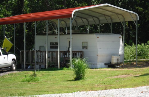 Mulkeytown RV Rental | Camping with out the hassle! Smart TV and 50 Mbps Wi-Fi!