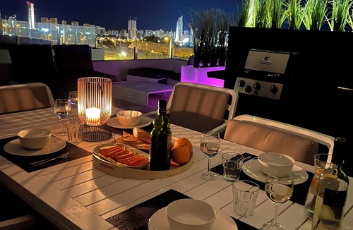 Finestrat Condo | Camporrosso43 luksusowy penthouse, jacuzzi, bilard