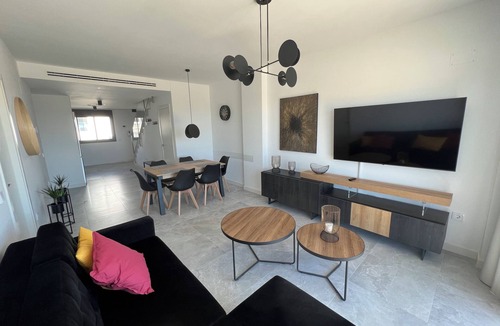 Finestrat Condo | Camporrosso43 luksusowy penthouse, jacuzzi, bilard