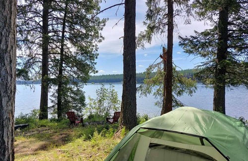 Olney RV Rental | Campsite #10 with Lake Access