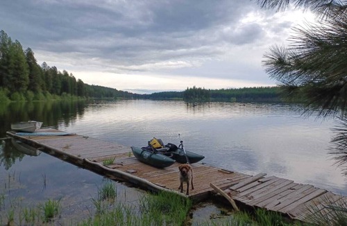 Olney RV Rental | Campsite #5 with Lake Access