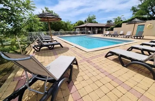 Saint-Ambroix House | Campsite Beau Rivage * - Lodge " Elegance " 2 bedrooms - air-conditioned 4 persons