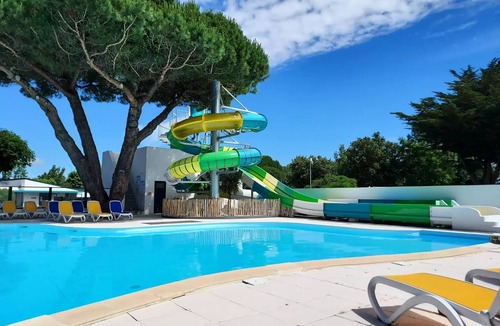 Saint-Hilaire-de-Riez House | Campsite Domaine des Salins * - Mobilhome Grand Confort 27m2/2 bedrooms with covered terrace 4 people