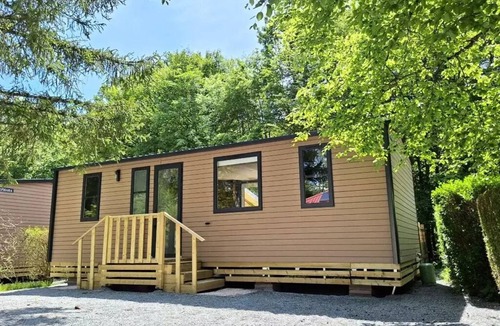 Leval House | Campsite Flower du Lac de la Seigneurie * - Ohara Cottage Garden Side Premium 36m² - 3 bedrooms + Terrace + TV + LV + Forest view 6 people